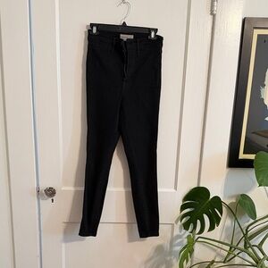 Everlane Women's Skinny Jeans - Jet Black